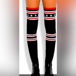 Authentic Givenchy Paris Storm over the knee Boots